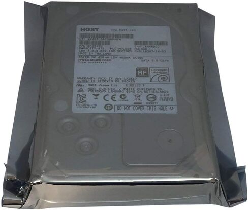 HGST MegaScale DC 4000.B HMS5C4040BLE640 (0F23139) 4TB Coolspin 64MB Cache SATA III 6.0Gb/s 3.5in Enterprise NAS Hard Drive - w/3 Year Warranty (Renewed) in Saudi Arabia