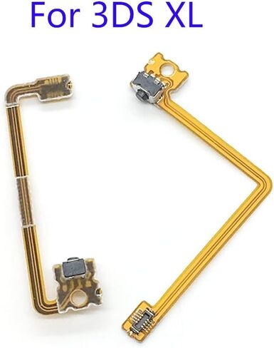 YANHAO [Video Game Parts] for Nintendo 3DS XL LL L R Left Right Shoulder Trigger Button Switch Flex Cable Set [Replace] in Saudi Arabia