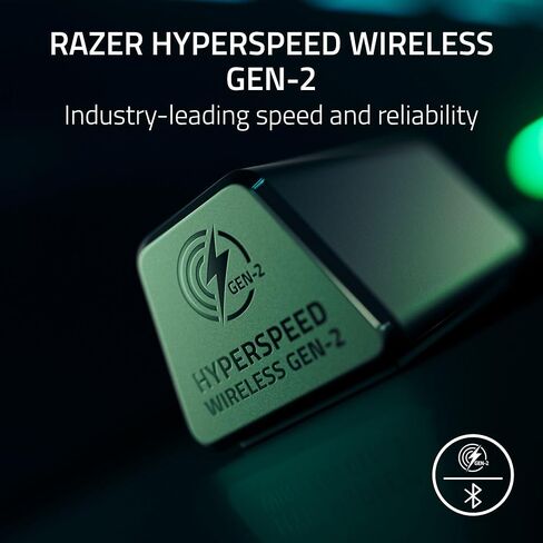 Razer BlackShark V3 Pro Wireless ANC Gaming Headset for Xbox: Full Band Mic - 50mm Drivers - 2.4 GHz, Bluetooth, USB, 3.5mm - Works with PC, Mac, PS5, Nintendo Switch - Long Battery Life - Black in Saudi Arabia