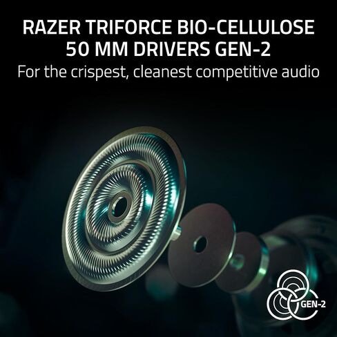 Razer BlackShark V3 Pro Wireless ANC Gaming Headset for Xbox: Full Band Mic - 50mm Drivers - 2.4 GHz, Bluetooth, USB, 3.5mm - Works with PC, Mac, PS5, Nintendo Switch - Long Battery Life - Black in Saudi Arabia