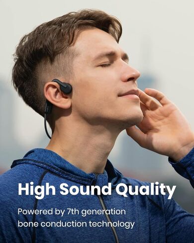 Shokz OpenMove - سماعات Bluetooth Sport Open Open ، سماعات الأذن اللاسلكية التوصيل العظمي ، عازلة للتجول للتشغيل والتدريبات ، مع حزمة ملصقات ، رمادية in Saudi Arabia