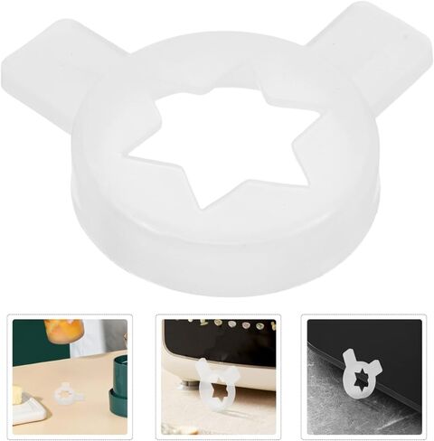 5PCS Ice Cream Maker Nozzles Star Shaped Soft Serve Nozzles for Catering Diverse Tastes Home Commercial Use 1.89X1.65X0.35in in Kuwait