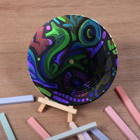20pcs Blank Vinyl Records 7 Inch for Wall Decor, Doodle on Fake Records, Props for Music Party Wedding Signing Table No. Vintage Decor in Saudi Arabia