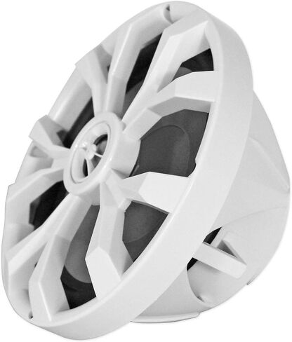 Rockville (4) RKL80MW 8" 900 Watt White 2-Way Marine Boat Speakers w/LED's in Saudi Arabia