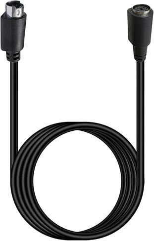 S Video 5pin Cable Wire Male to Female Small Din 5pins S-Video Line لأجهزة تلفزيون الكاميرات وجهاز العرض in Saudi Arabia