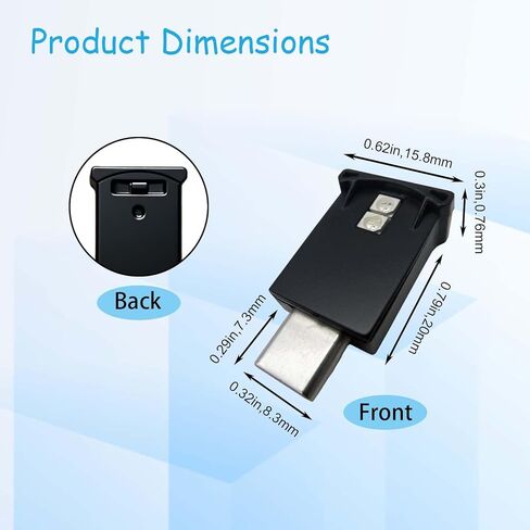 USB Type C Ambient Light - 4pcs 8 Colour in Kuwait