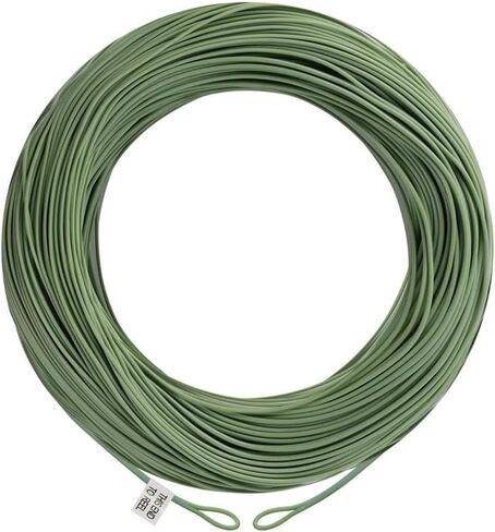 Maxcatch Fly Line with Two Welded Loops, Weight Forward Floating, 100FT, Multiple Colors, WF1F-WF9F, for Freshwater Fly Fishing in Saudi Arabia