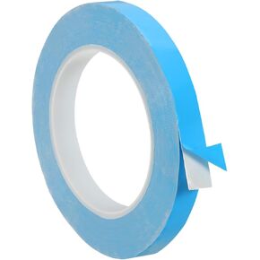 PATIKIL Thermal Adhesive Tape, 25m x 12mm x 0.2mm Double Side Adhesive Thermal Conductive Tape for Heatsink LED GPU Modules Computer CPU IC Chip, Blue in Saudi Arabia