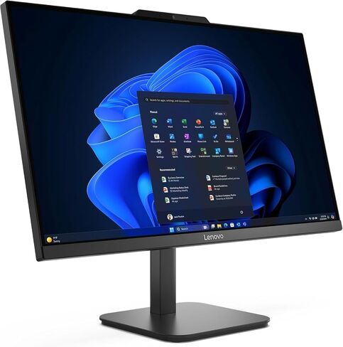 Lenovo 23.8" FHD All-in-One Desktop Computer for Home & Business, Intel N100 (up to 3.4 GHz), 8GB RAM, 512GB SSD, Intel UHD Graphics, RJ45, Bluetooth, HDMI, Wi-Fi, Keyboard & Mouse, Windows 11 Pro in Saudi Arabia