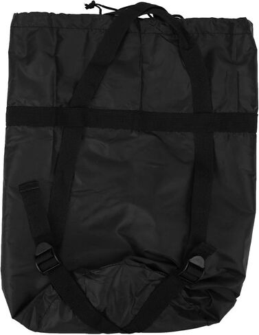 Outdoor Camping Nylon Sleeping Bags Clothing Compression Storage Bag Stuff Sack Lightweight Durable Travel Organizer For Hiking Backpacking Travelers Black 43x23cm in Saudi Arabia