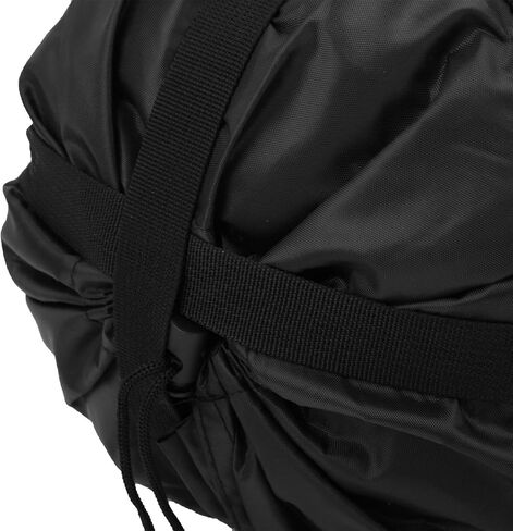 Outdoor Camping Nylon Sleeping Bags Clothing Compression Storage Bag Stuff Sack Lightweight Durable Travel Organizer For Hiking Backpacking Travelers Black 43x23cm in Saudi Arabia