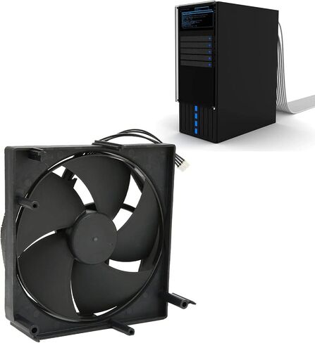 Replacement Internal Cooling Fan, Compact Lightweight Design, High Grade ABS Material, Faster Heat Dissipation, Extended Service Life with Easy Installation, for Series S Game in Saudi Arabia