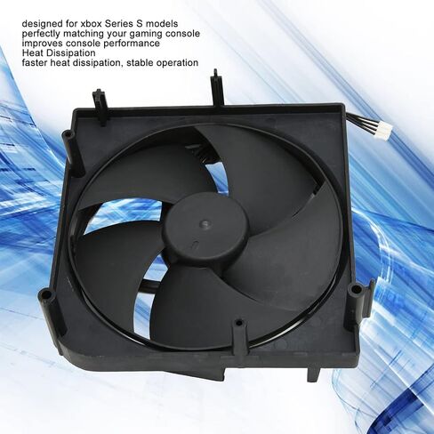 Replacement Internal Cooling Fan, Compact Lightweight Design, High Grade ABS Material, Faster Heat Dissipation, Extended Service Life with Easy Installation, for Series S Game in Saudi Arabia