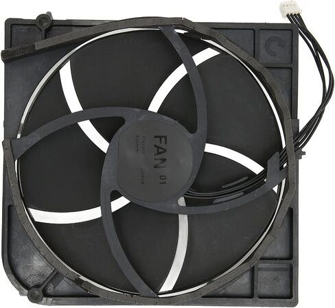 Replacement Internal Cooling Fan, Compact Lightweight Design, High Grade ABS Material, Faster Heat Dissipation, Extended Service Life with Easy Installation, for Series S Game in Saudi Arabia