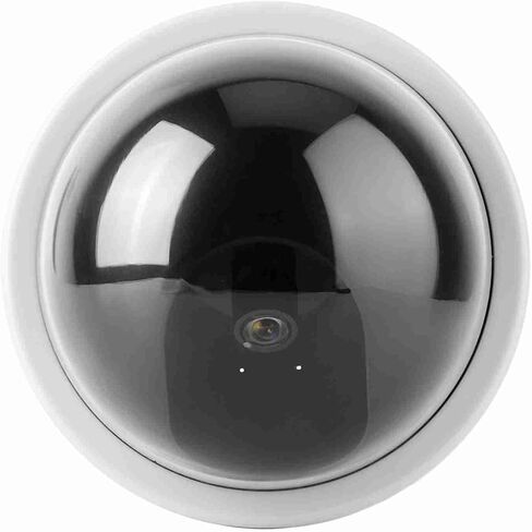 Diooche 4pcs محاكاة القبة كاميرا أمان وهمية وهمية ، كاميرا مراقبة CCTV مضادة للسرقة مع ضوء LED وامض (أبيض) in Saudi Arabia