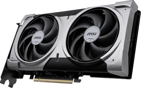 MSI Gaming RTX 5060 Ti 16G Ventus 2X OC Plus Graphics Card (16GB GDDR7, 128-bit, Extreme Performance: TBA MHz, DisplayPort x 3 2.1a, HDMI 2.1b, NVIDIA Blackwell Architecture) in Saudi Arabia