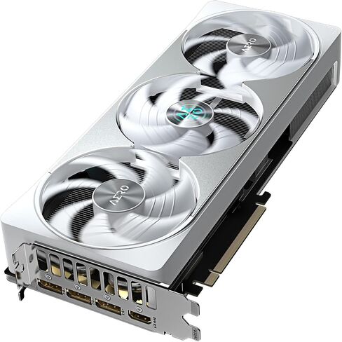 GIGABYTE AORUS GEFORCE RTX 5080 Master ICE 16G CARTER ، نظام تبريد Windforce ، بطاقة فيديو سعة 16 جيجابايت 256 بت ، GV-N5080AORUSM ICE-16GD فيديو in Saudi Arabia
