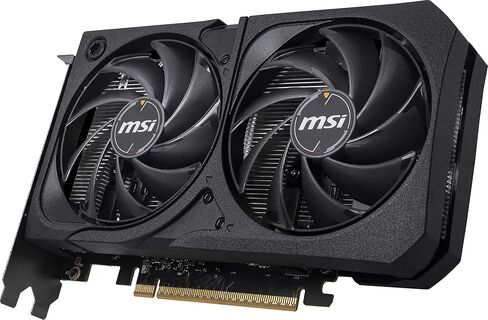 MSI Gaming RTX 5050 8G Shadow 2X OC Graphics Card (8GB GDDR6,128-bit, Extreme Performance: 2617 MHz, DisplayPort x3 2.1a, HDMI 2.1b, NVIDIA Blackwell Architecture) in Saudi Arabia