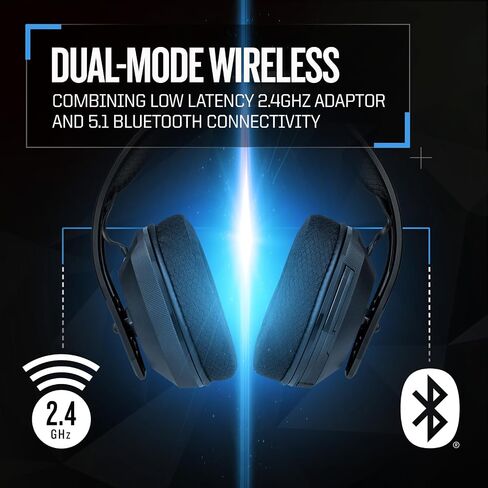RIG 600 Pro HX Dual Wireless Wirlely Gaming Headset مع Bluetooth for Xbox Series X | S ، Xbox One ، PlayStation PS4 ، PS5 ، Nintendo Switch ، PC ، USB & Mobile (متجدد) in Saudi Arabia