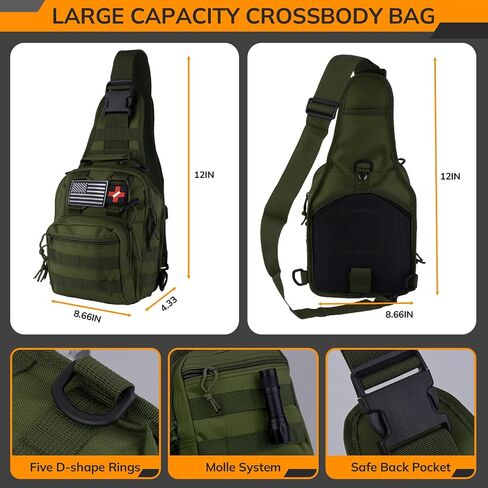 مجموعة الإسعافات الأولية للبقاء مع حقيبة Molle Crossbody وخيمة الطوارئ ، وأدوات البقاء على قيد الحياة 250 ٪ in Kuwait