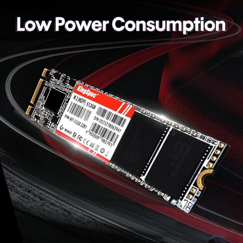 KingSpec NT Seriese 512GB M.2 2280 SATA SSD,Sata3 6Gb/s Internal Solid State Drive, for Ultrabook & Laptop & Desktop in Kuwait