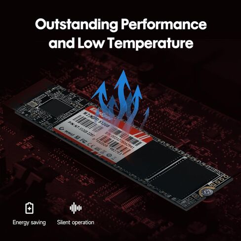 KingSpec NT Seriese 512GB M.2 2280 SATA SSD,Sata3 6Gb/s Internal Solid State Drive, for Ultrabook & Laptop & Desktop in Kuwait
