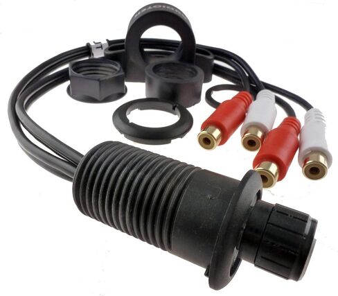 Audiotek Universal Car Amplifier Bass RCA Gain Lever in Saudi Arabia