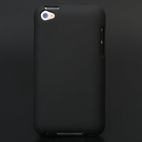 Ipod Touch 4 Case ، iPod Touch4 Case Protection Case Ultra Black Rubber Case Silicone Case Hard Blastic Pink و Black Drockproof Cover for Apple iPod Touch 4 ، 4th Gen (Clear Gray) in Saudi Arabia