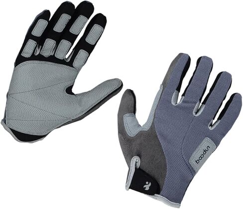 Totority Full Finger Climbing Gloves Heavy Duty Outdoor Hiking Gloves for Men Style Grey in Saudi Arabia