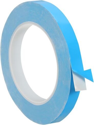 PATIKIL Thermal Adhesive Tape, 25m x 12mm x 0.2mm Double Side Adhesive Thermal Conductive Tape for Heatsink LED GPU Modules Computer CPU IC Chip, Blue in Saudi Arabia
