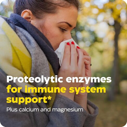 Enzymedica, Enzyme Defense، تركيبة إنزيمية متخصصة لدعم الجهاز المناعي، نباتي، موافق للشريعة اليهودية، 120 كبسولة (120 حصة) in Saudi Arabia