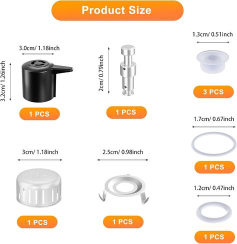 Steam release valve handle replacement, ZOZODIA Instant Pot replacement valve for Instant Pot Ultra 3,6,8 Qt,Instant Pot Duo/Duo Plus 3, 5, 6 Quart Latest Model,Duo Nova,Duo Gourmet 6 Quart,Viva 6 Qt in Saudi Arabia