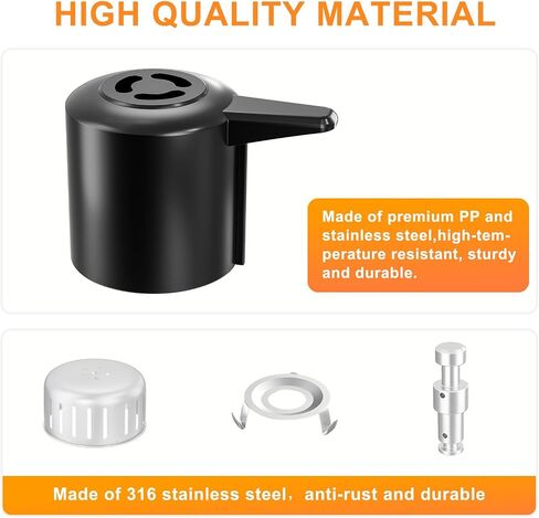 Steam release valve handle replacement, ZOZODIA Instant Pot replacement valve for Instant Pot Ultra 3,6,8 Qt,Instant Pot Duo/Duo Plus 3, 5, 6 Quart Latest Model,Duo Nova,Duo Gourmet 6 Quart,Viva 6 Qt in Saudi Arabia