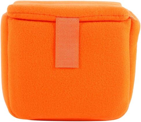 DSLR Camera Bags, Portable Camera Cases Camera Bag Insert Pads Camera Shock Protection Cases Messenger Bags Camera Bags Photography Accessories(orange) in Saudi Arabia