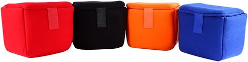 DSLR Camera Bags, Portable Camera Cases Camera Bag Insert Pads Camera Shock Protection Cases Messenger Bags Camera Bags Photography Accessories(orange) in Saudi Arabia