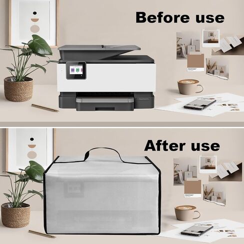 غطاء غبار الطابعة غلاف حامي النايلون الثقيل لـ HP Officejet Pro 8125E/8139E/8135E/8015E طباعة طابعة ملونة Wireless All-in-On in Kuwait