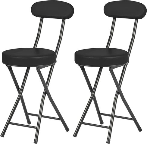 براز طي مبطن ملهى ، براز بار قابلة للطي مع مسند الظهر ، سعة 220 رطلاً ، كرسي قابلة للطي قابلة للطي قابلة للطي قابلة للطي قابلة للطي قابلة للطي للصيد في المطبخ الداخلي في الهواء الطلق (وردي ، 2 عبوة) in Kuwait