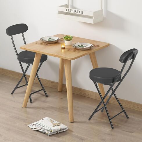 براز طي مبطن ملهى ، براز بار قابلة للطي مع مسند الظهر ، سعة 220 رطلاً ، كرسي قابلة للطي قابلة للطي قابلة للطي قابلة للطي قابلة للطي قابلة للطي للصيد في المطبخ الداخلي في الهواء الطلق (وردي ، 2 عبوة) in Kuwait