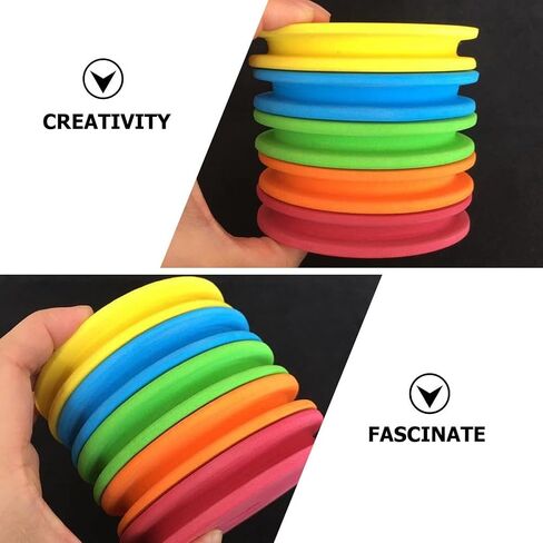 Wakauto Foam Fishing Line Assorger - 20 متنوعًا من كبار الصيد ، منصات صيد الأسماك المتنوعة ، إكسسوارات لافتة للتخزين لللف الفعالة وتخزين 3.94 × 0.59 بوصة in Saudi Arabia