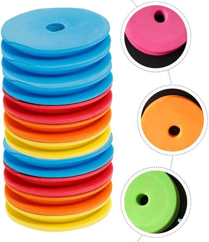Wakauto Foam Fishing Line Assorger - 20 متنوعًا من كبار الصيد ، منصات صيد الأسماك المتنوعة ، إكسسوارات لافتة للتخزين لللف الفعالة وتخزين 3.94 × 0.59 بوصة in Saudi Arabia