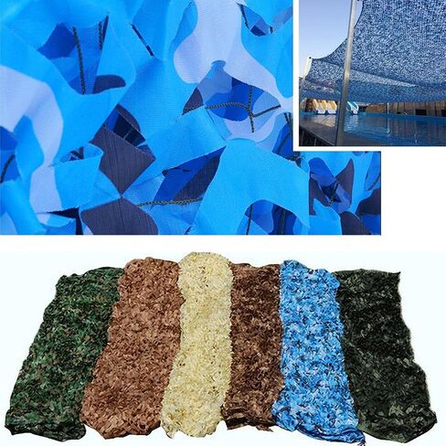 Camouflage Netz Camo Netting Shicked 210d Party Decoration Coords Covering Cameflage Sun Net Privacy Net Deplable for Outdoor Decoration in Kuwait