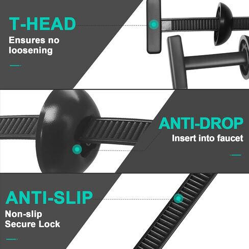 150Pcs Nylon Universal Cable Tie Buckle - New Multifunctional Nylon Zip Ties, Heavy Duty Plastic Rivet T Zip Ties Style, for Daily Maintenance And Fixing Of Automobiles in Saudi Arabia