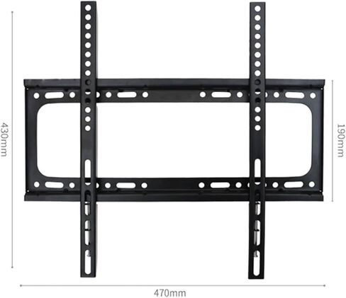 Fixed TV Frame Strong Load-Bearing Capacity TV Wall Mounted Cold Rolled Steel Home TV Accessories(430x400mm) in Saudi Arabia