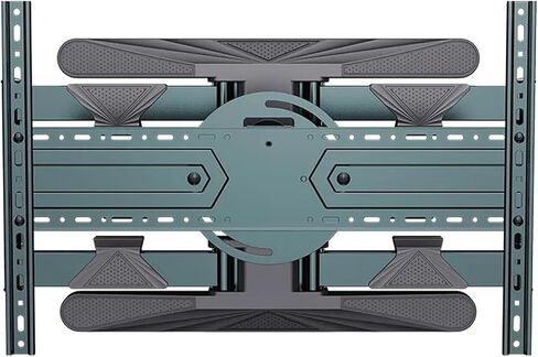 DL-U8 40"-80" 65" 70" Ultra Slim 61mm 6 Arm Telescopic 50kg Full Motion Wall Mount Arm Bracket Swivel Pivot in Saudi Arabia