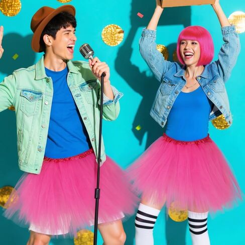 ANOGOL Wig Cap+ ( Headband+Green Scarf ) Long Wavy Orange Cosplay Wigs with Bangs Synthetic Hair for Party Costume Wig for Halloween in Kuwait