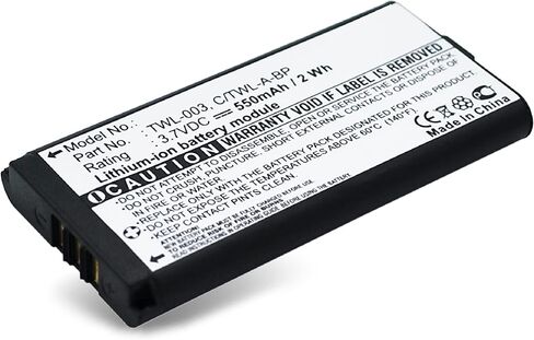 بطارية Lionx لـ Game Console Fit Model DSI ndsi ndsil رقم الجزء TWL-003 C / TWL-A-BP CS-TWL003SL 550MAH / 2.04WH 3.7V LI-POLYMER أسود in Saudi Arabia