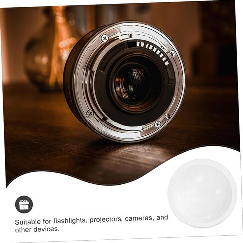 PRETYZOOM 5pcs Sturdy Pmma Material Convex Lens Magnifying Flashlight Lens for Flashlights Projectors Cameras Multipurpose Use in Saudi Arabia