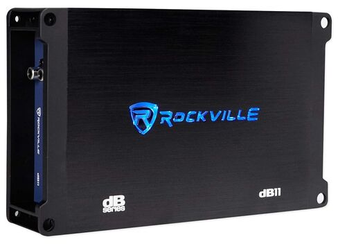 Rockville dB11 1400w Peak/350 watt RMS Mono 2-Ohm Amplifier Car Amp+Bass Remote in Saudi Arabia