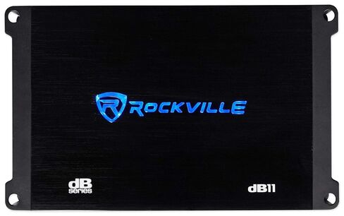 Rockville dB11 1400w Peak/350 watt RMS Mono 2-Ohm Amplifier Car Amp+Bass Remote in Saudi Arabia