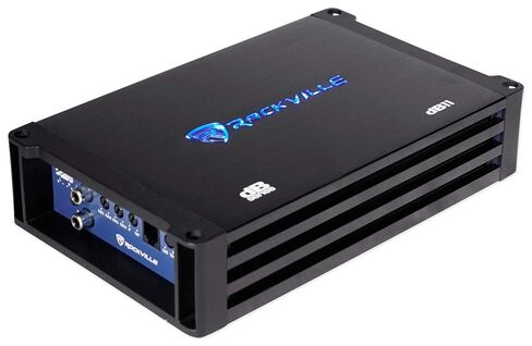 Rockville dB11 1400w Peak/350 watt RMS Mono 2-Ohm Amplifier Car Amp+Bass Remote in Saudi Arabia